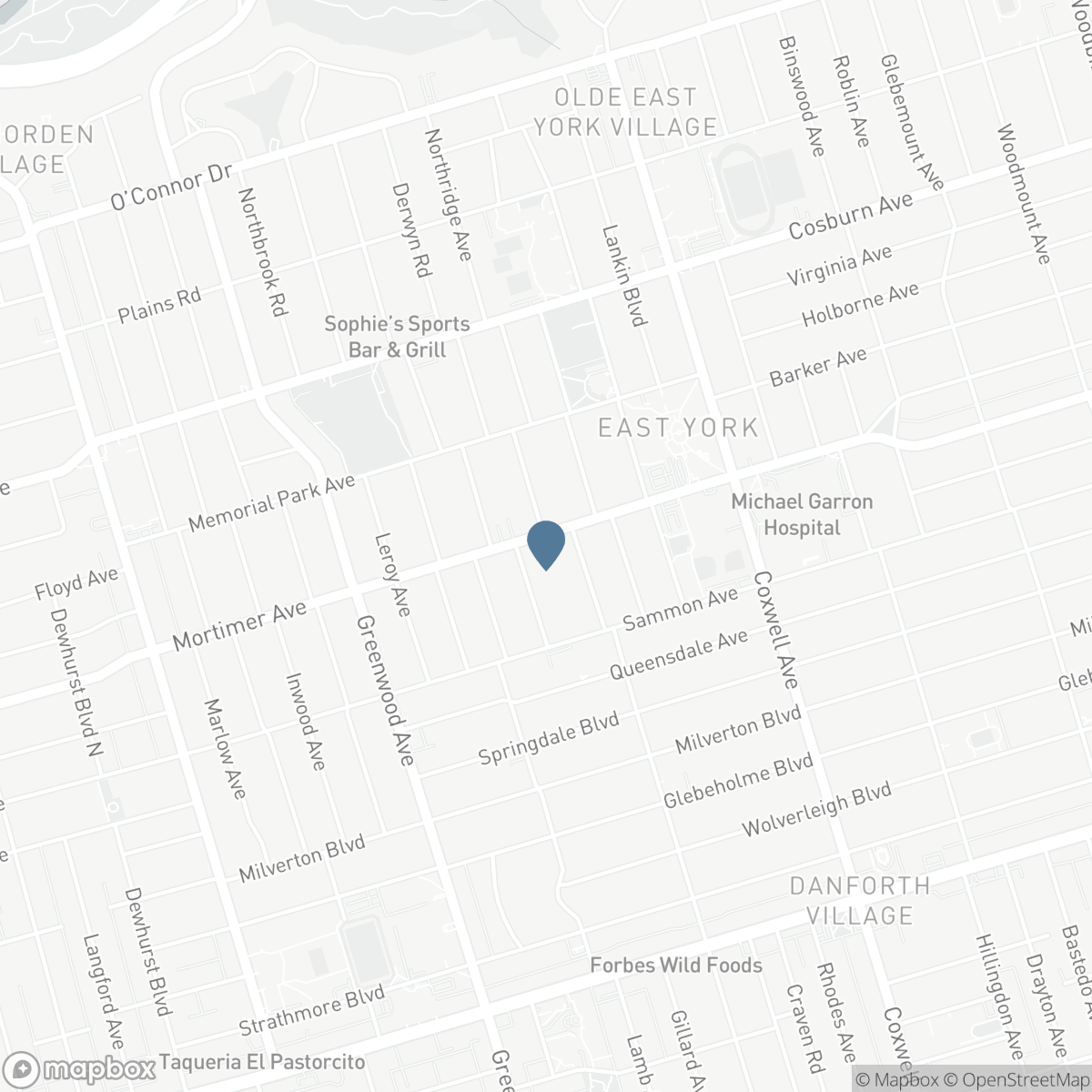 493 MORTIMER AVENUE, Toronto, Ontario M4J 2G6